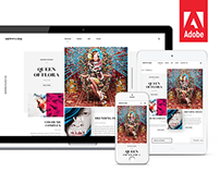 Official Showcase Website for Adobe