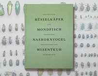 Rüsselkäfer, Mondfisch, Nashornvogel, Wisentkuh