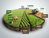 Agricultural infographics