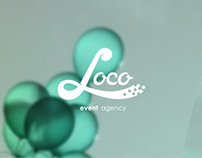 Loco - event agency, identity