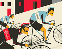 Spring Classic Cycling Prints