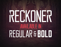 Reckoner Typeface