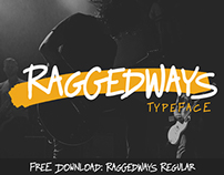 Raggedways Typeface: Free Regular Weight