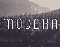 MODEKA - Free Font
