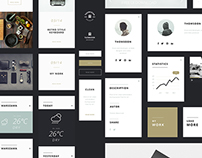 55+ Elements FREE UI KIT | Clean white [DOWNLOAD]