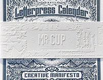 2015 letterpress calendar