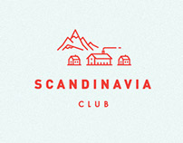 SCANDINAVIA CLUB. Illustrations