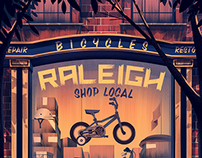 2014 Raleigh Holiday Poster