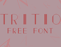 Tritio free font