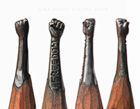 Carving Pencil miniature