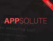 APPSOLUTE free landing page template