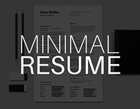 Light Minimal Resume