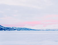 Thick Ice, Pink Sky