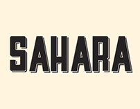 Sahara font (free)