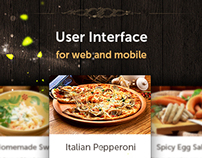 Tabke Cookbook User Interface