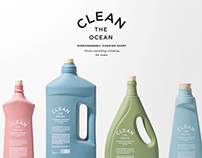 CLEAN THE OCEAN. BIODEGRADABLE CLEANING AGENT.
