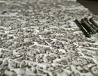 Ink Maze illustrations for Saatchi & Saatchi
