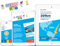 Get Set – Road to Rio Mobile App