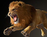 Lion 3D